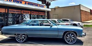 Oldsmobile Cutlass with Status Wheels S836 Hurricane