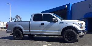 Ford F-150 with Fuel 1-Piece Wheels Vector - D579