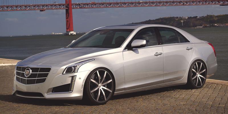  Cadillac CTS with Cavallo Wheels CLV-08