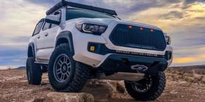 Toyota Tacoma with Vision Off Road 355 Manx 2 Overland