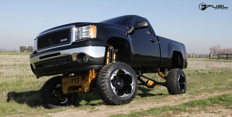  Chevrolet Silverado with Fuel Deep Lip Wheels Havok - D549 