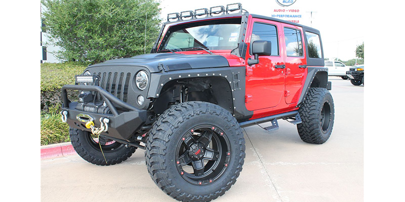  Jeep Wrangler with Tuff Off-Road T-10