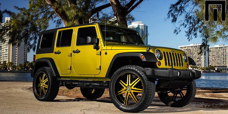  Jeep Wrangler with Status Wheels S805 Game