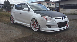 Hyundai Elantra with Ruff Racing R359