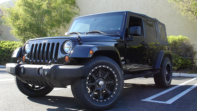 Jeep Wrangler Black Widow Gallery - MHT Wheels Inc.