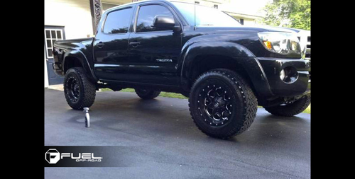  Toyota Tacoma with Fuel 1-Piece Wheels Boost - D534