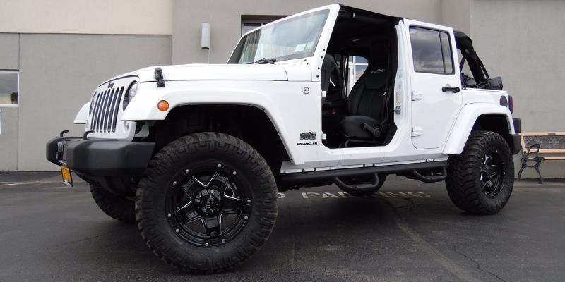  Jeep Wrangler with Tuff Off-Road T-10