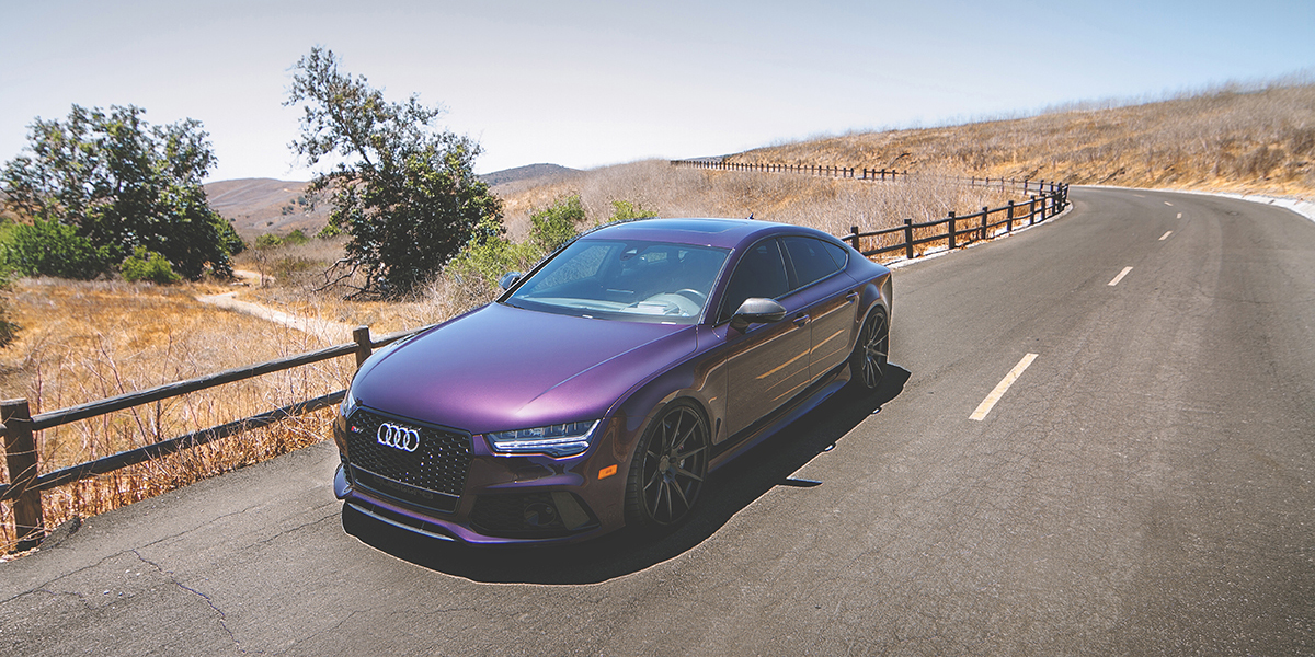 Audi RS7 with Verde Wheels V20 Insignia