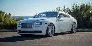  Rolls-Royce Wraith with Verde Wheels V22 Duo