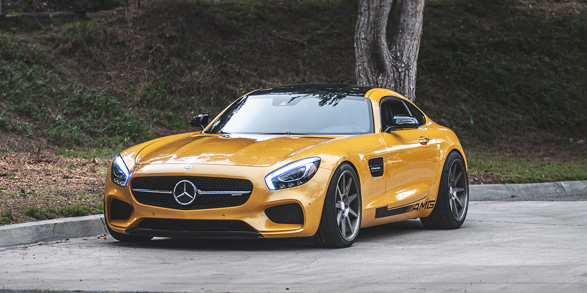 Mercedes-Benz AMG GT S with Verde Form VFF02