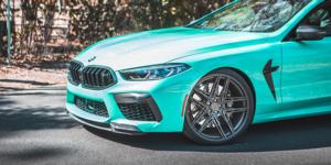 BMW M8 with Verde Wheels V12 Incise