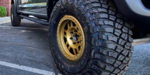 Ford F-150 with Vision Off Road 398 Manx Forged Beadlock