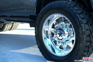 Dodge Ram 3500 Dual Rear Wheel with American Force Super Dually Series 611 Independence SD