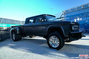 Dodge Ram 3500 Dual Rear Wheel with American Force Super Dually Series 611 Independence SD