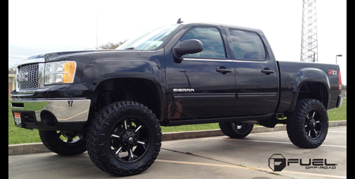 2012 GMC Sierra 1500 with Fuel 1-Piece Wheels Dune - D523 