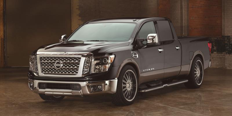  Nissan Titan with Cavallo Wheels CLV-06