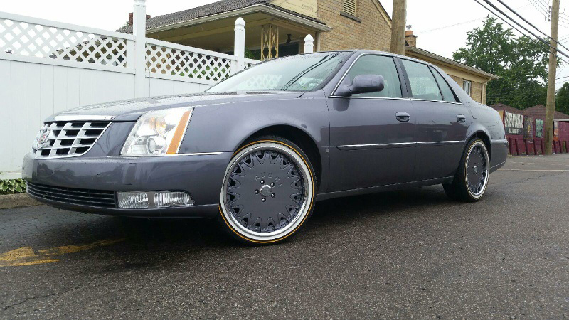 1979 cadillac coupe deville on 22s