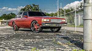 Chevrolet Caprice with Status Wheels S820 Fang