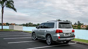 Lexus LX with Status Wheels S828 Crown