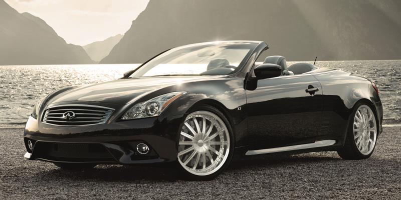  Infiniti G37 with Cavallo Wheels CLV-06