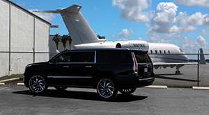 Cadillac Escalade with Status Wheels S836 Hurricane