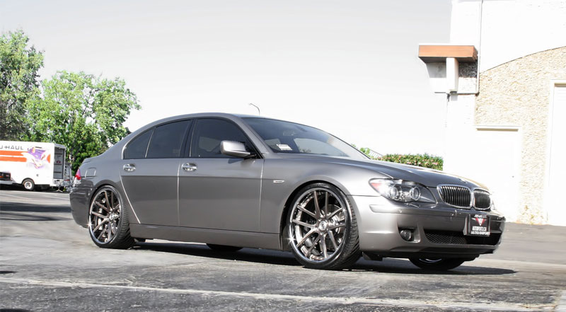  BMW 7-series with Nutek Wheels 755