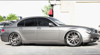 BMW 7-series with Nutek Wheels 755