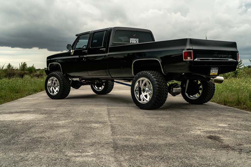 0 Chevrolet Silverado 1500 with American Force Super Single Series G43 Legend SS