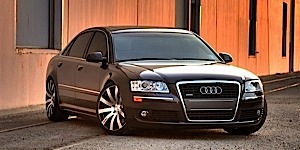 Audi A8 with MRR Design HR4