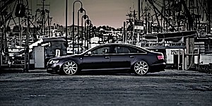 Audi A6 with MRR Design CV8