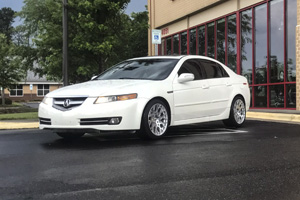  Acura TL with TSW Vale