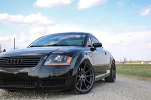 Audi TT with TSW Bathurst