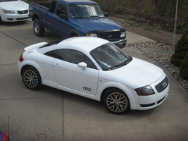 Audi TT with TSW Donington