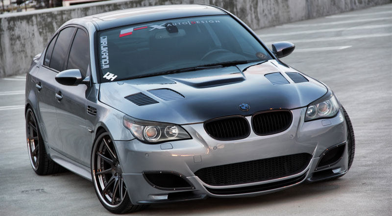  BMW M5 with Nutek Wheels 710