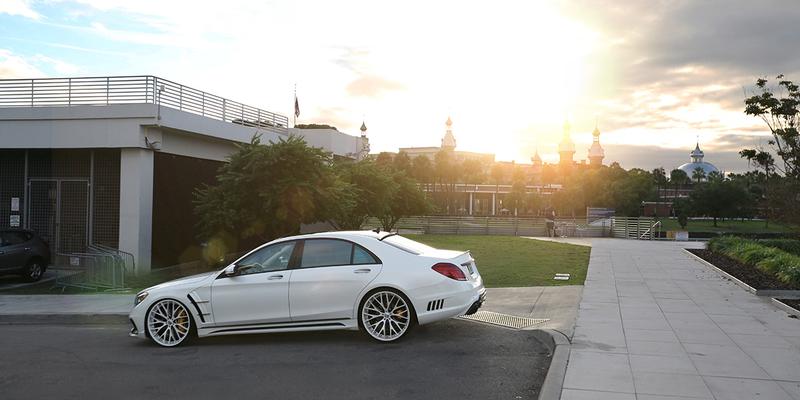 Mercedes-Benz AMG CLS63 Amani Wheels Mondo Mesh Concave