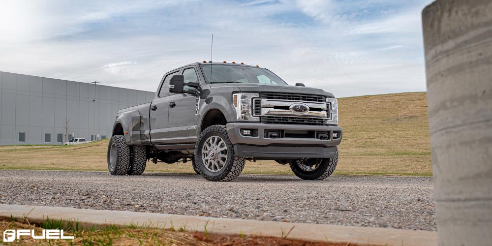 Ford F-350 Super Duty Blitz Dually Front - D693 Gallery - MHT Wheels Inc.