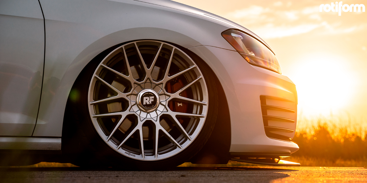 Volkswagen Gti Custom Wheels Rotiform Spf X Et Tire Size | My XXX Hot Girl