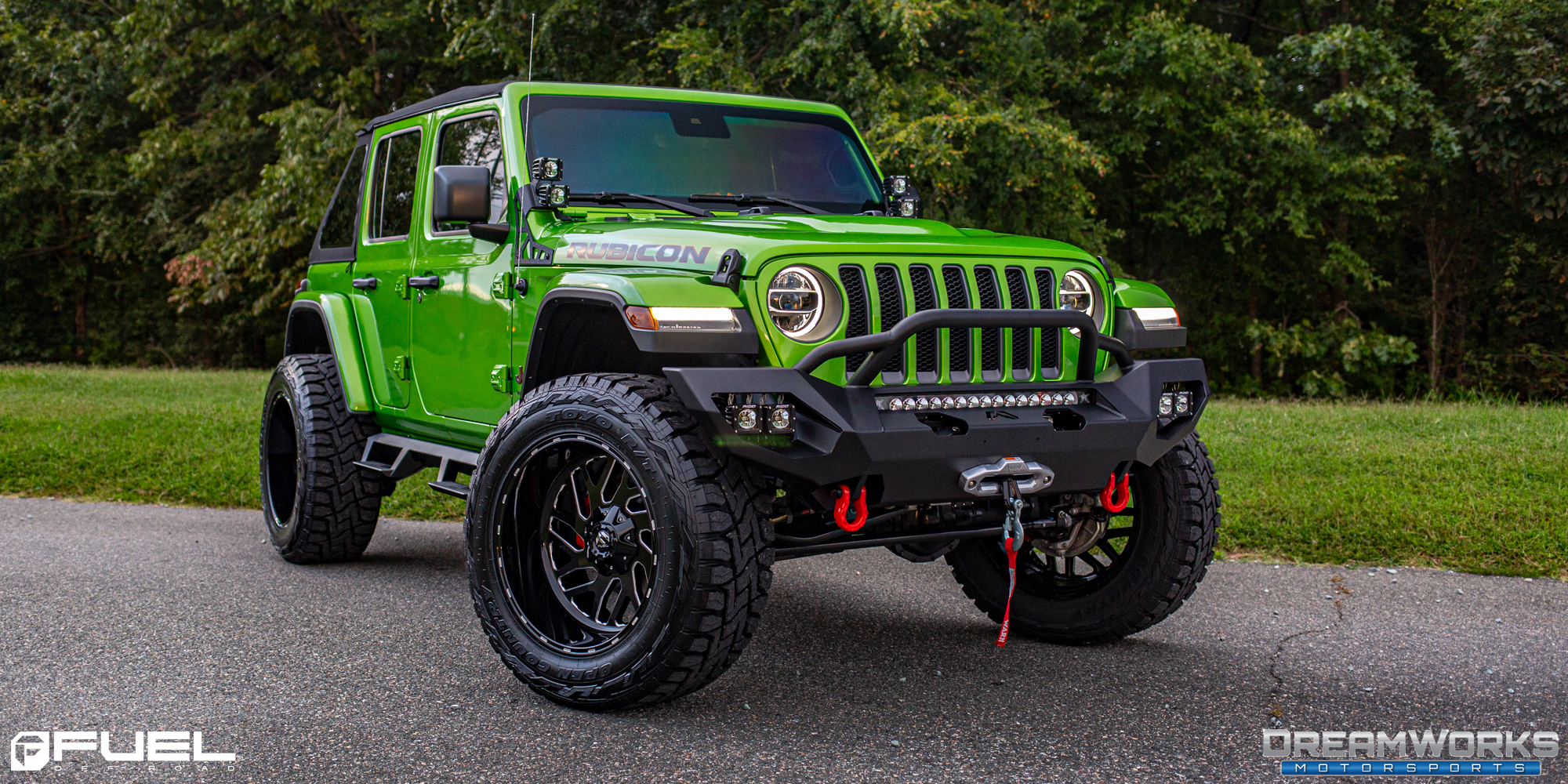 Jeep Wrangler Triton - D581 Gallery - Fuel Off-Road Wheels