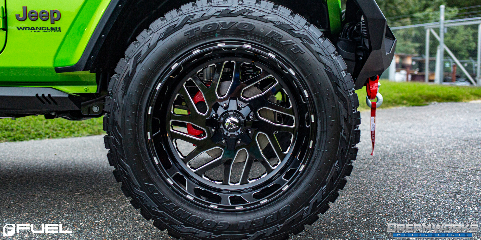 Jeep Wrangler Triton - D581 Gallery - Fuel Off-Road Wheels