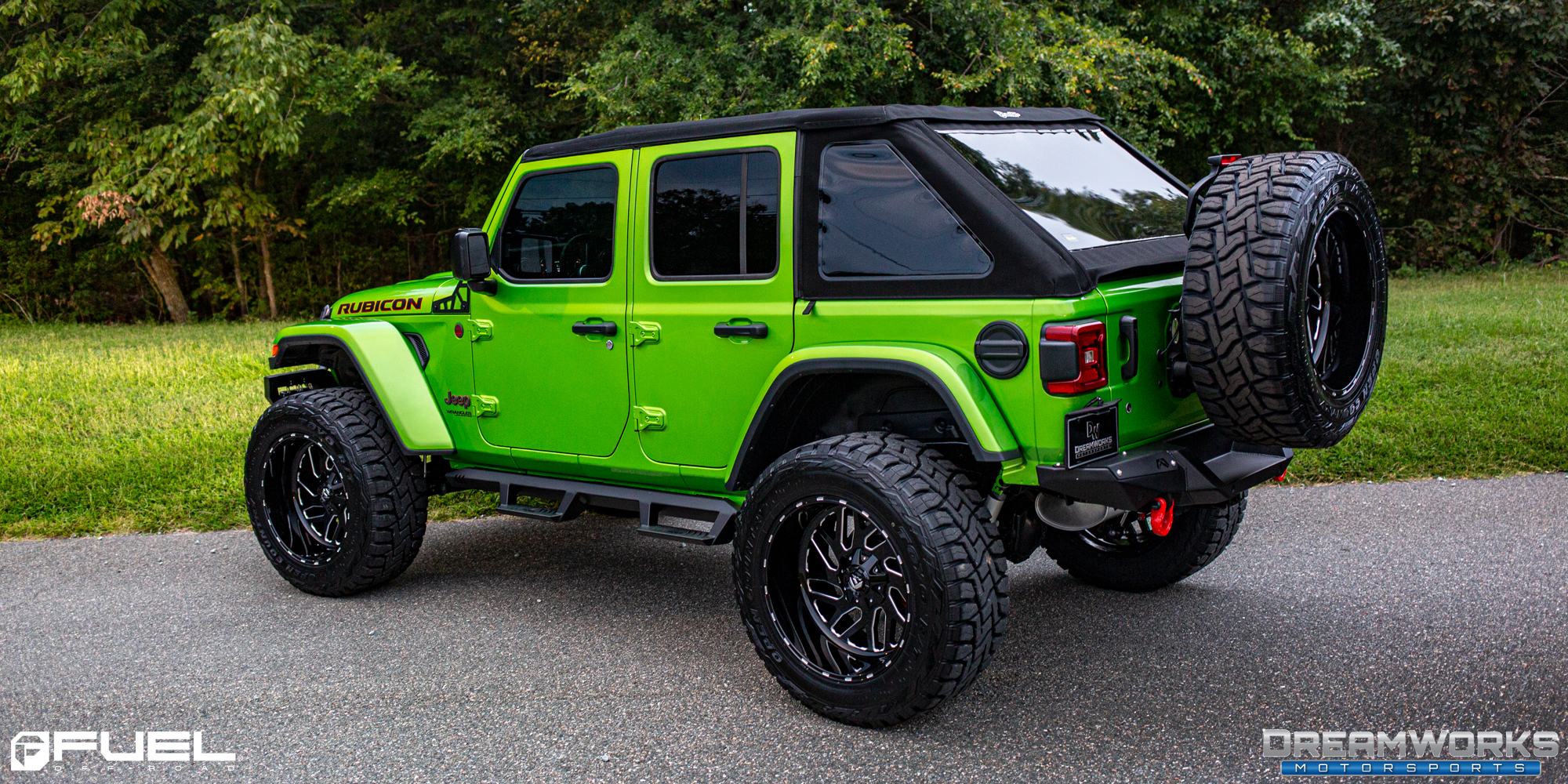 Jeep Wrangler Triton - D581 Gallery - Fuel Off-Road Wheels