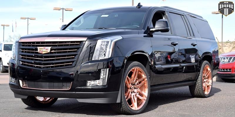  Cadillac Escalade with DUB 1-Piece Attack-6 - S210