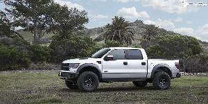 Ford F-150 Raptor with Fuel 1-Piece Wheels Ripper - D590