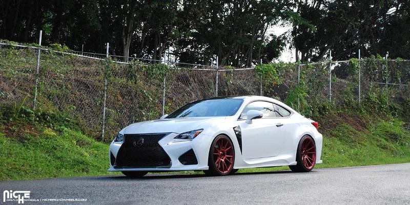  Lexus RC-F with Niche Sport Series Vicenza - M152