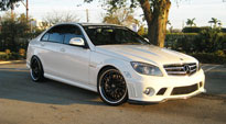 Mercedes-Benz AMG C63 with Nutek Wheels 505