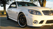 Mercedes-Benz AMG C63 with Nutek Wheels 505