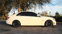 Mercedes-Benz AMG C63 with Nutek Wheels 505