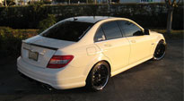 Mercedes-Benz AMG C63 with Nutek Wheels 505