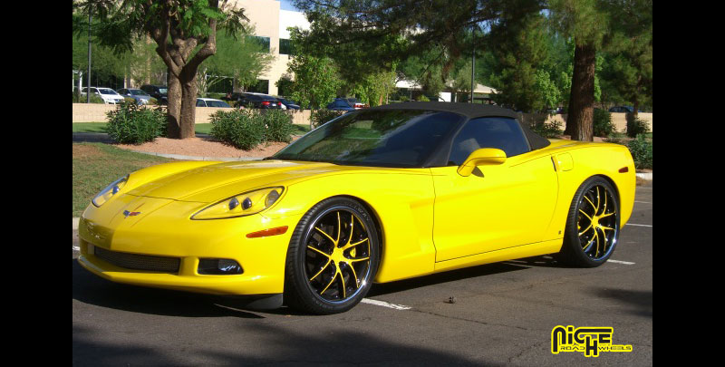  Chevrolet Corvette with Niche Track Series Targa - M215 