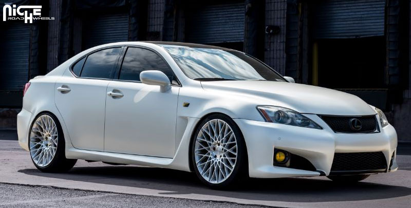  Lexus IS with Niche Sport Series Citrine - M161