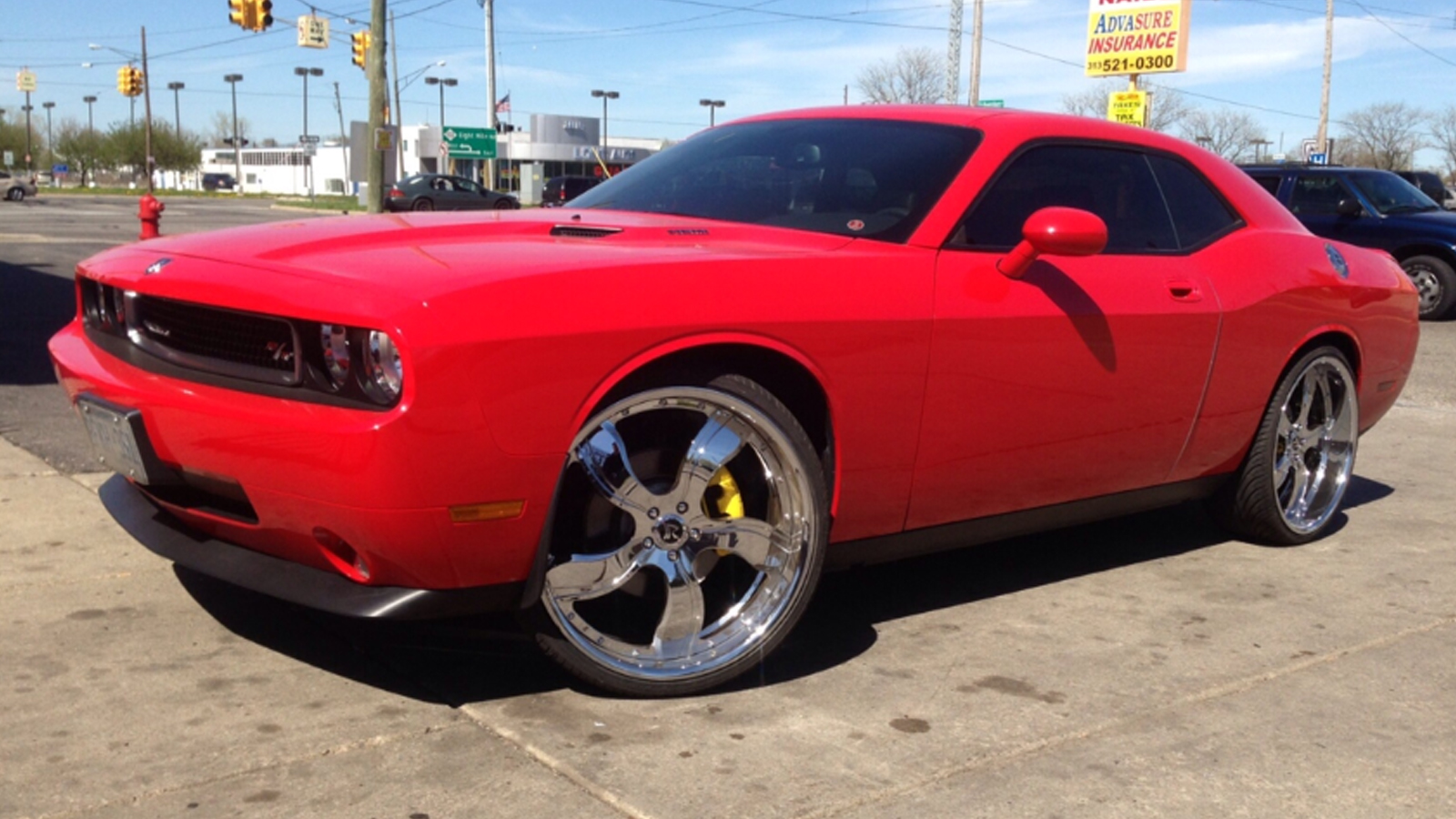 Dodge Challenger Fuego Gallery - Perfection Wheels